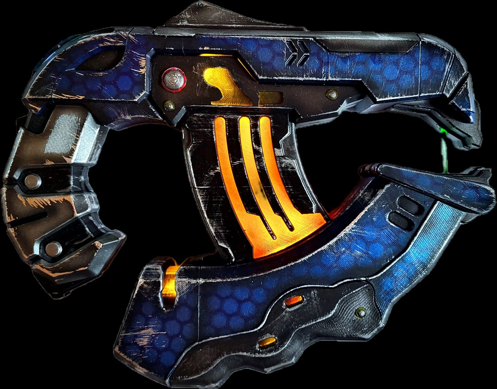 Covenant Plasma Pistol, ILUMINATED Halo inspired Prop