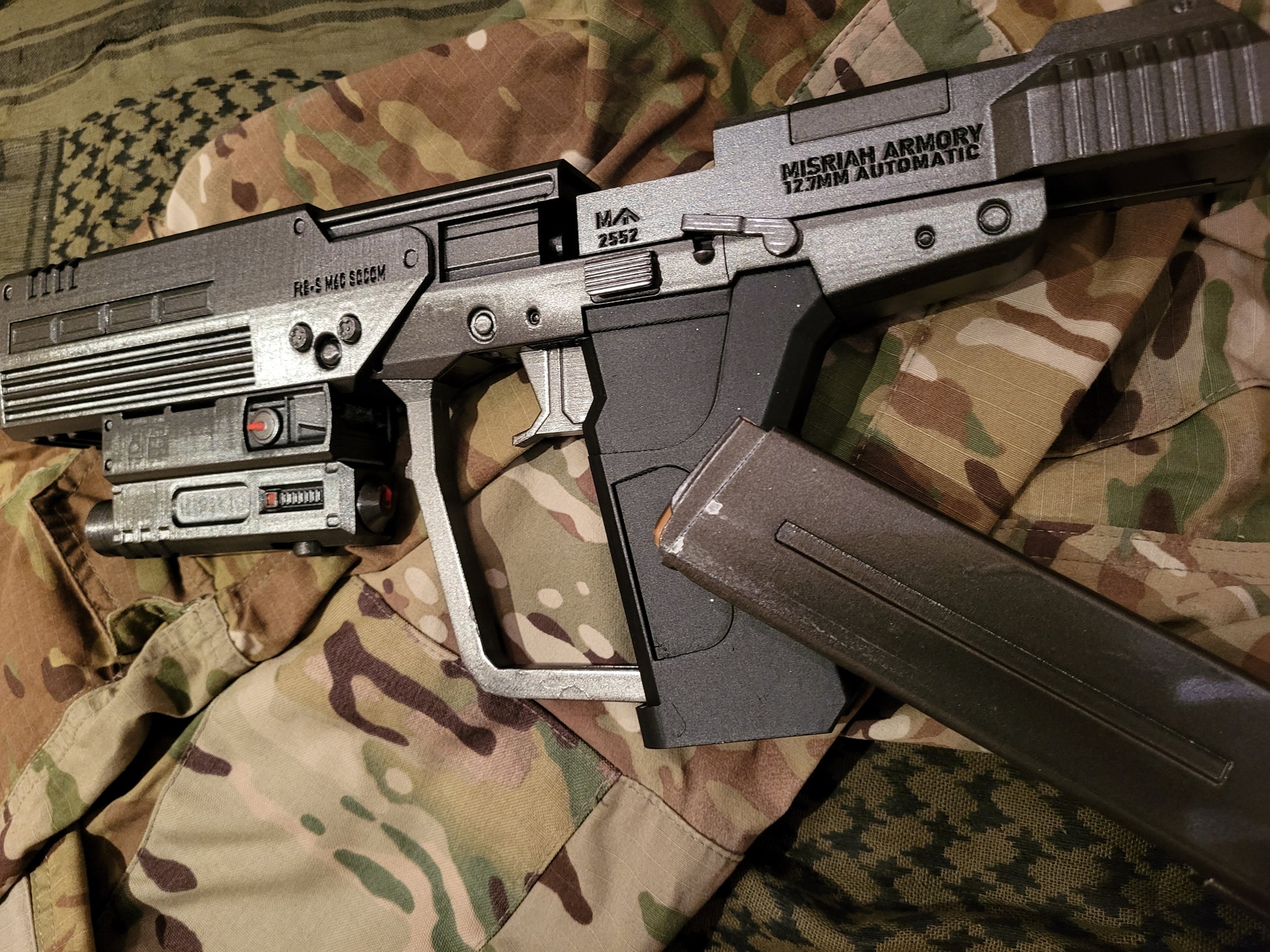 ODST SOCOM Magnum - MOVING PARTS, ILLUMINATION!
