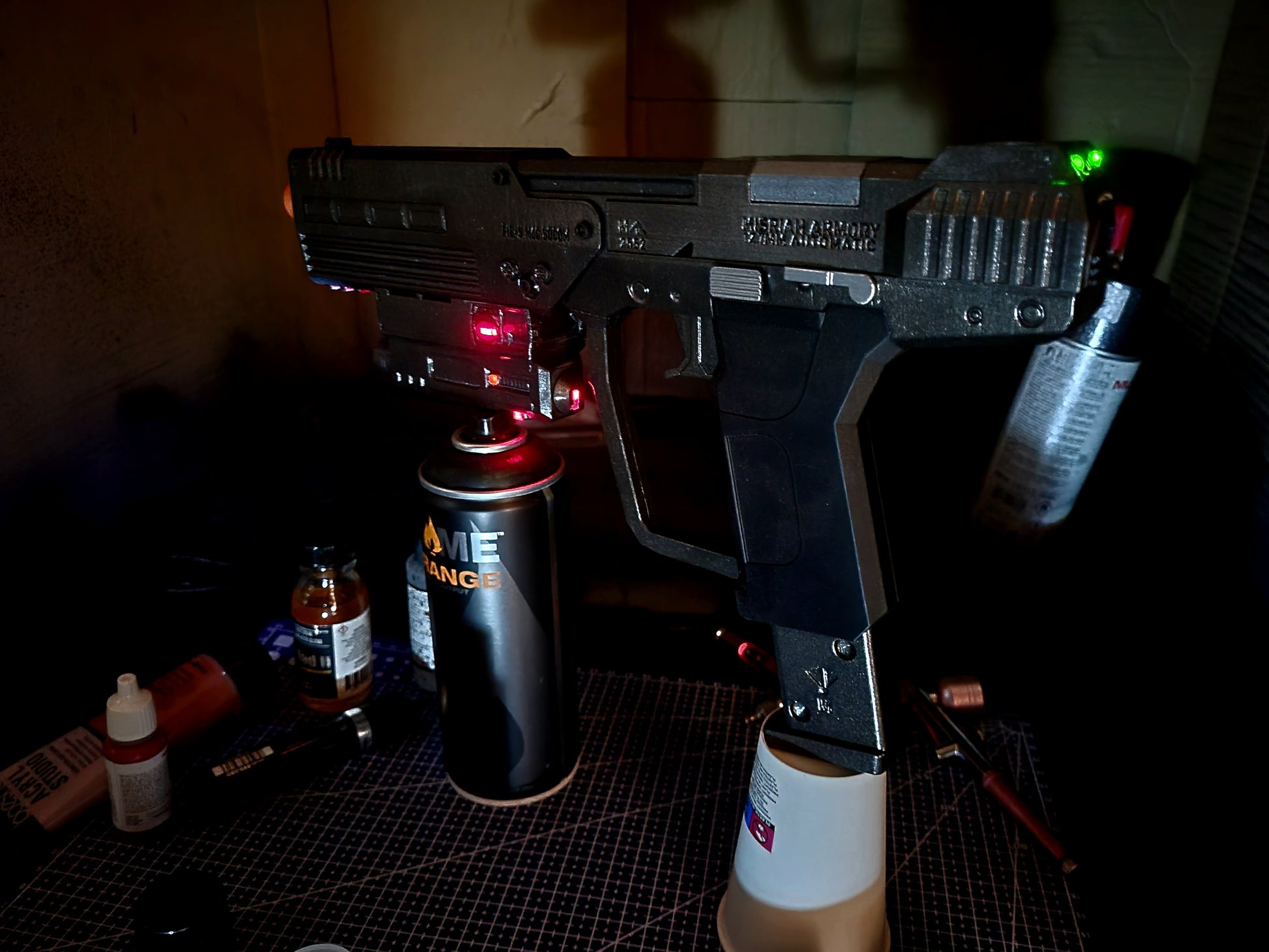ODST SOCOM Magnum - MOVING PARTS, ILLUMINATION!