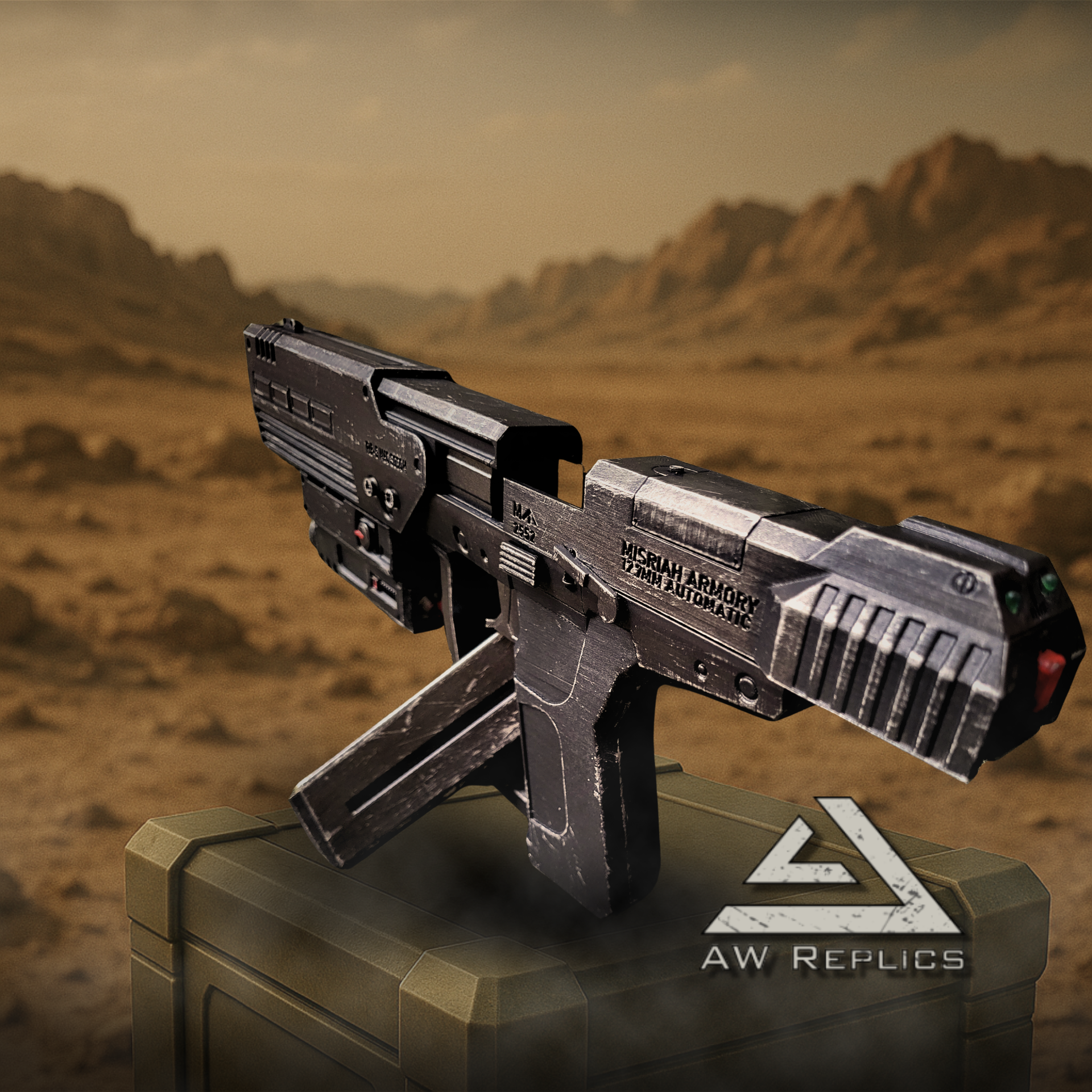 ODST SOCOM Magnum - MOVING PARTS, ILLUMINATION!
