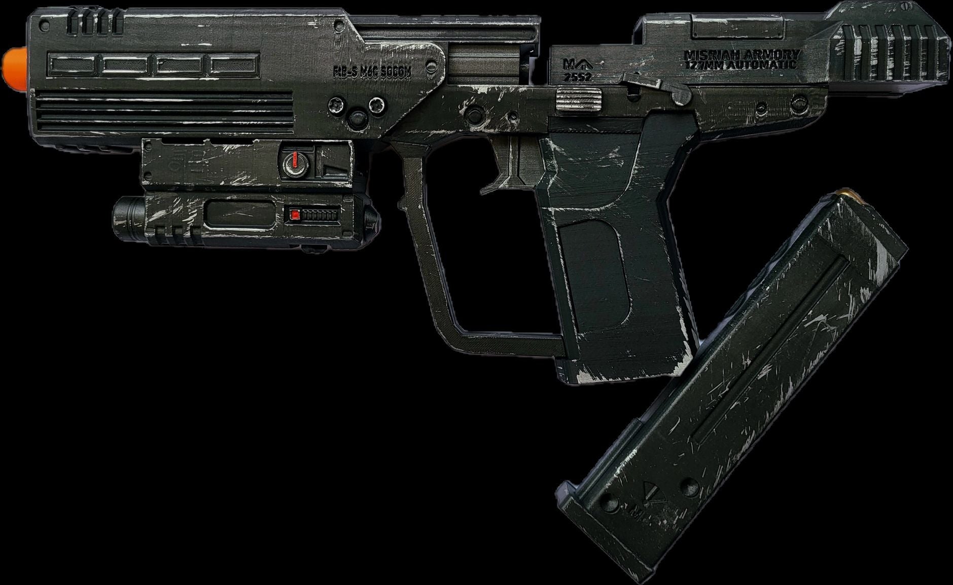 ODST SOCOM Magnum - MOVING PARTS, ILLUMINATION!