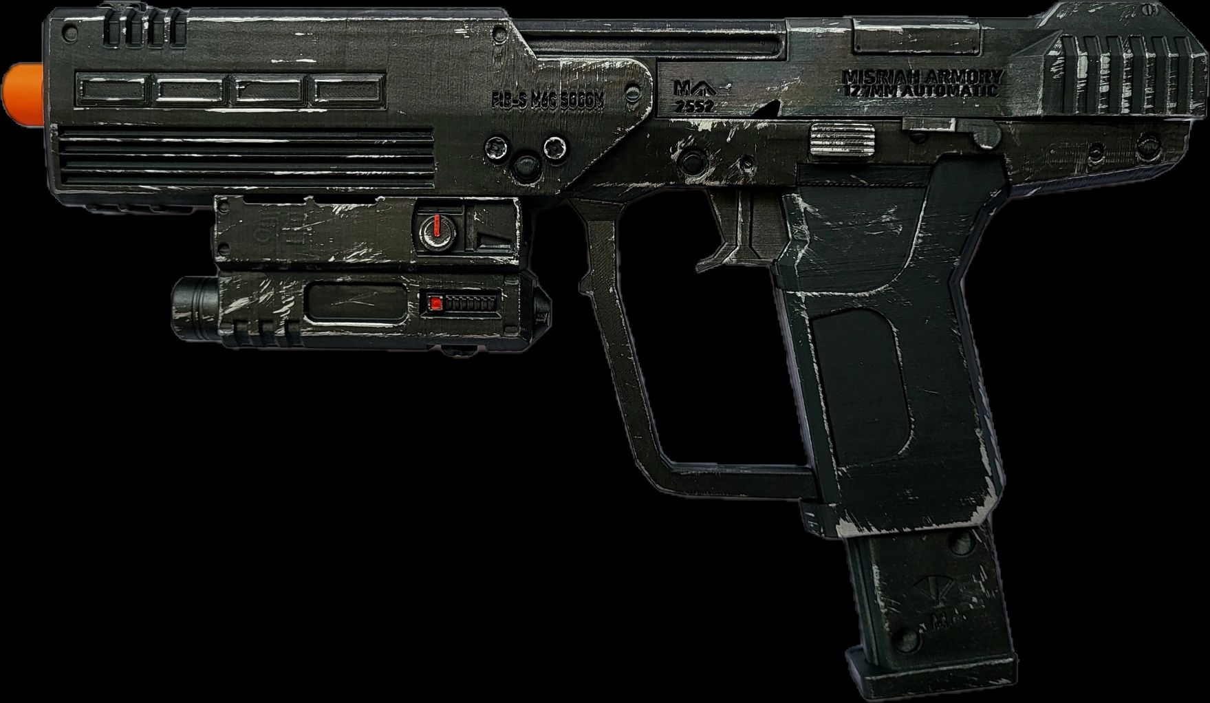 ODST SOCOM Magnum - MOVING PARTS, ILLUMINATION!