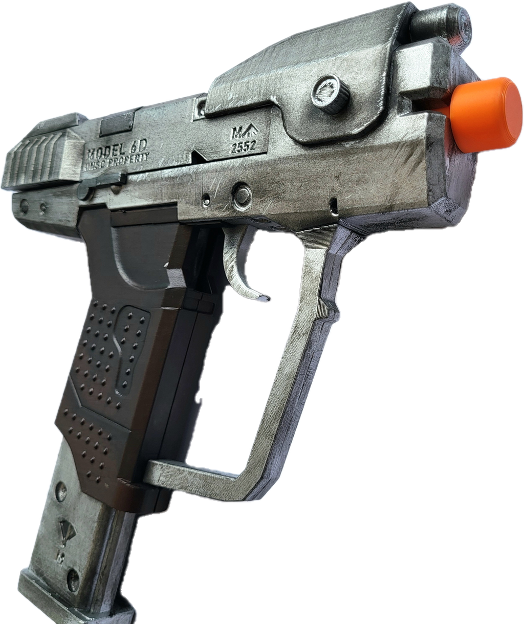 Iconic Halo M6 Magnum Replica - MOVING PARTS, ILLUMINATION!