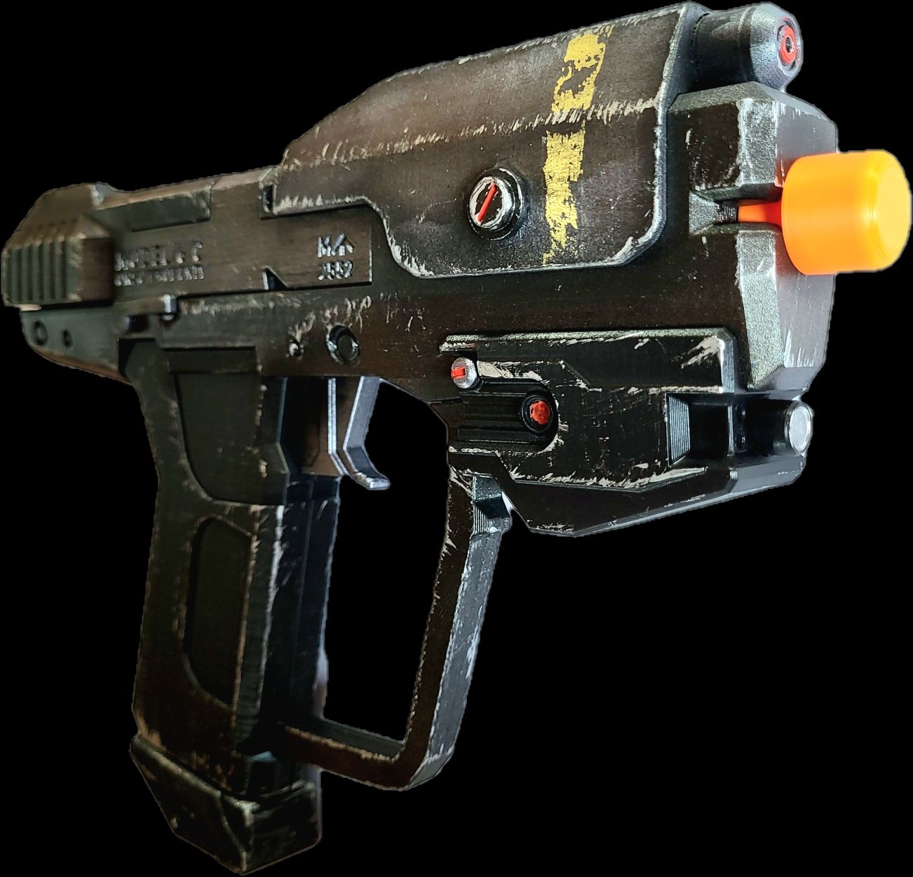 Halo Reach M6 Magnum - MOVING PARTS, ILLUMINATION!