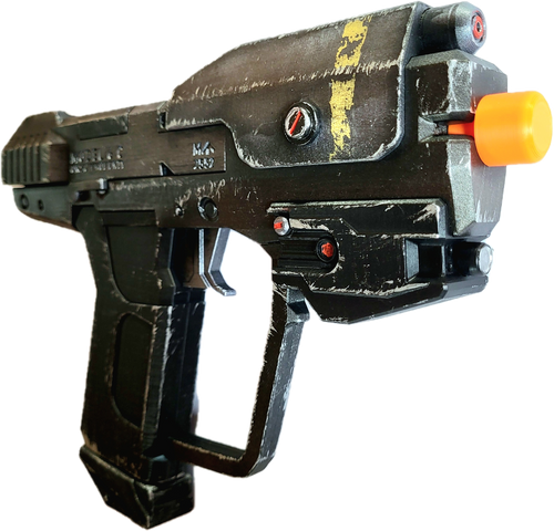 Halo Reach M6 Magnum - MOVING PARTS, ILLUMINATION!