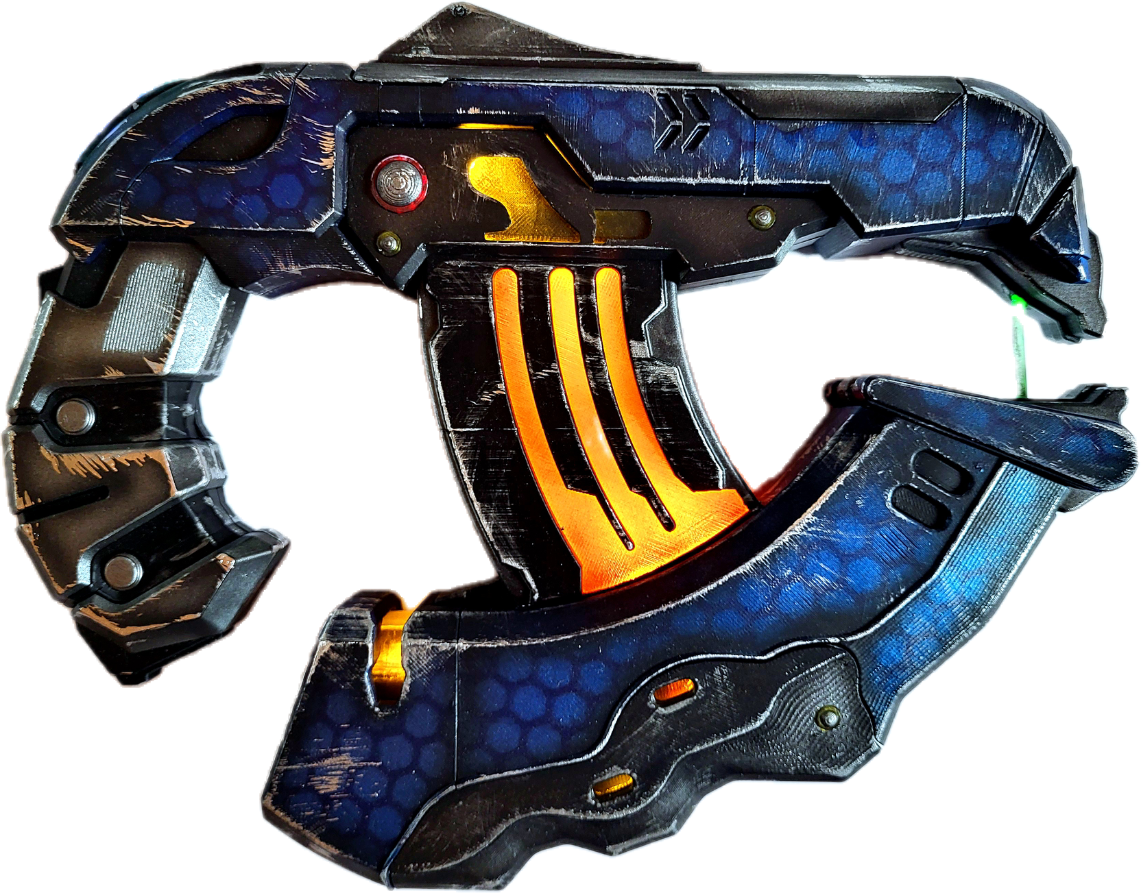 Covenant Plasma Pistol, ILUMINATED Halo inspired Prop