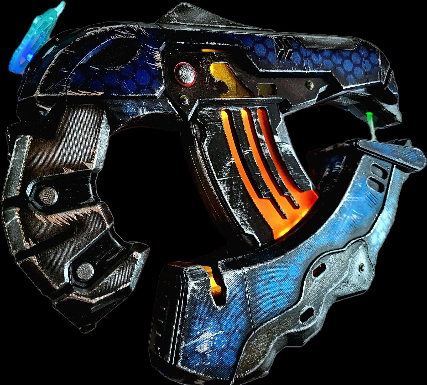 Covenant Plasma Pistol, ILUMINATED Halo inspired Prop