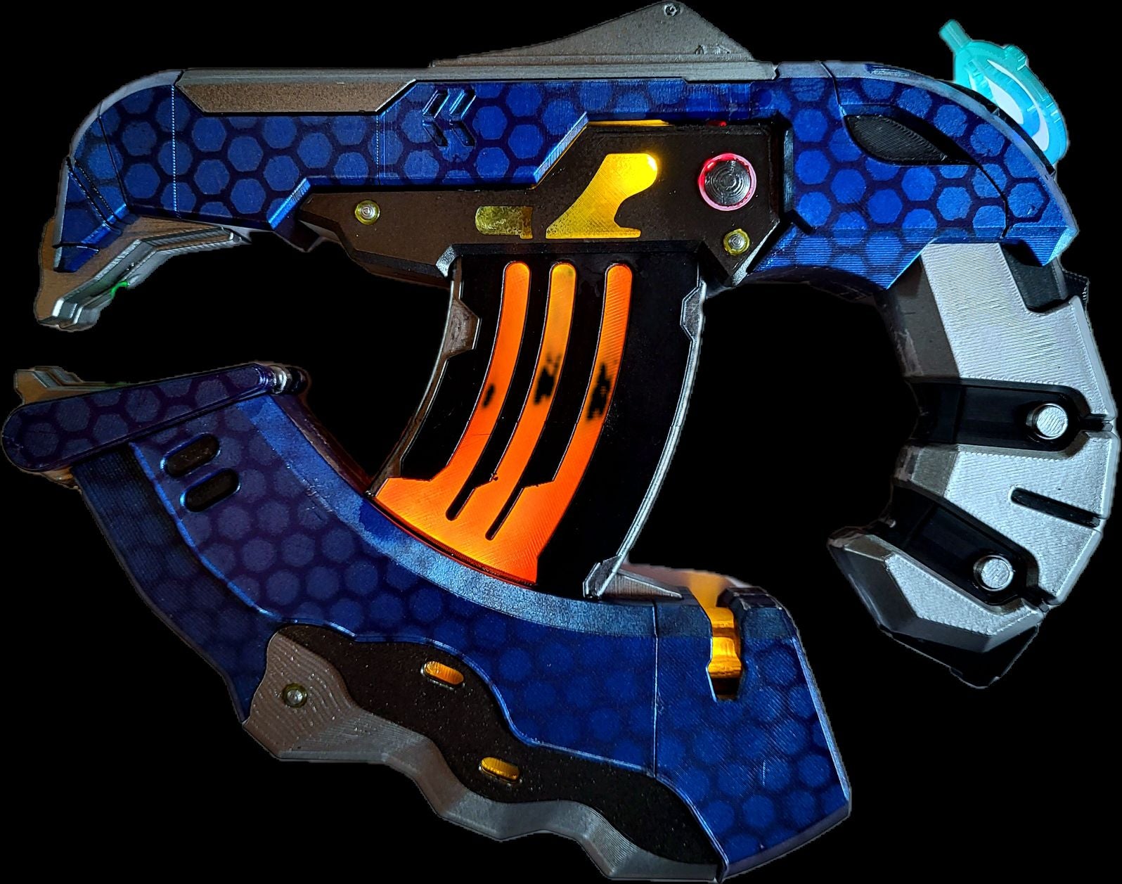 Covenant Plasma Pistol, ILUMINATED Halo inspired Prop