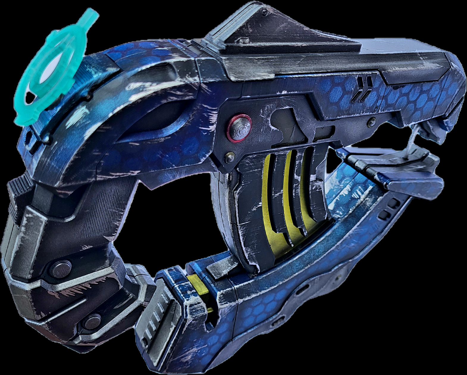 Covenant Plasma Pistol, ILUMINATED Halo inspired Prop