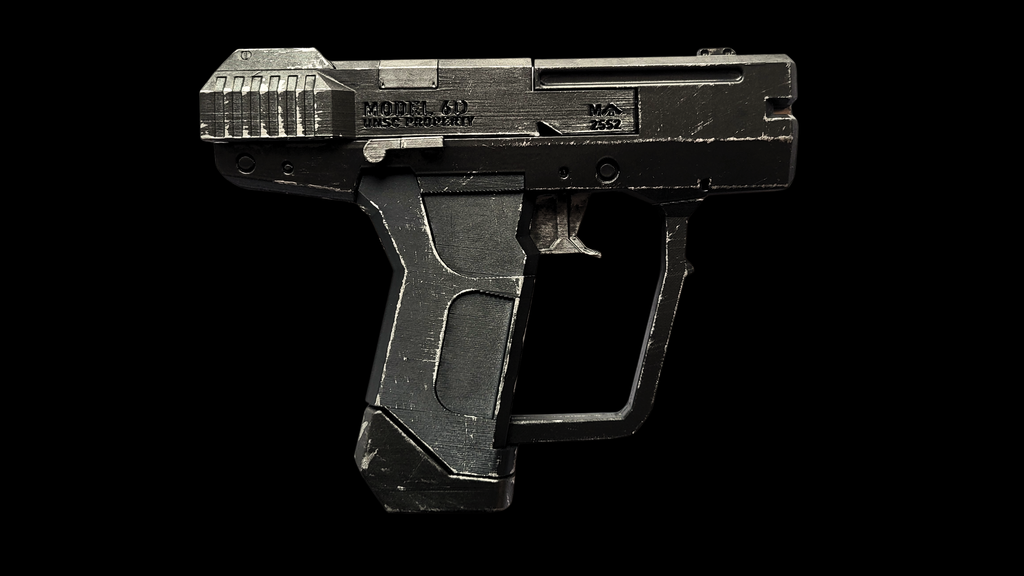 Halo 2 inspired Magnum with Lights!