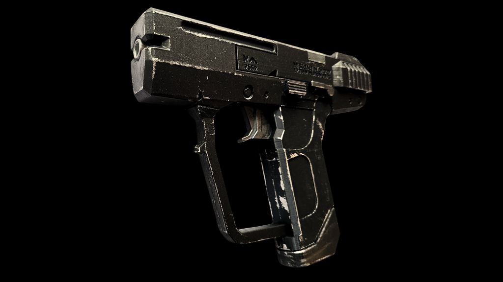 Halo 2 inspired Magnum with Lights!