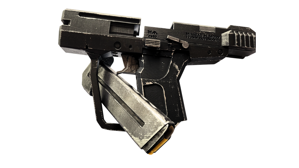 Halo 2 inspired Magnum with Lights!