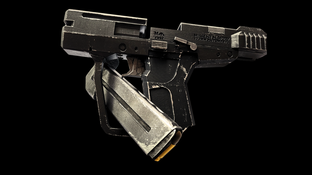 Halo 2 inspired Magnum with Lights!