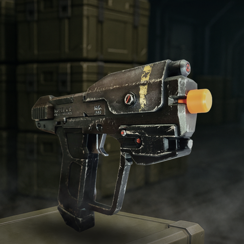Halo Reach M6 Magnum - MOVING PARTS, ILLUMINATION!