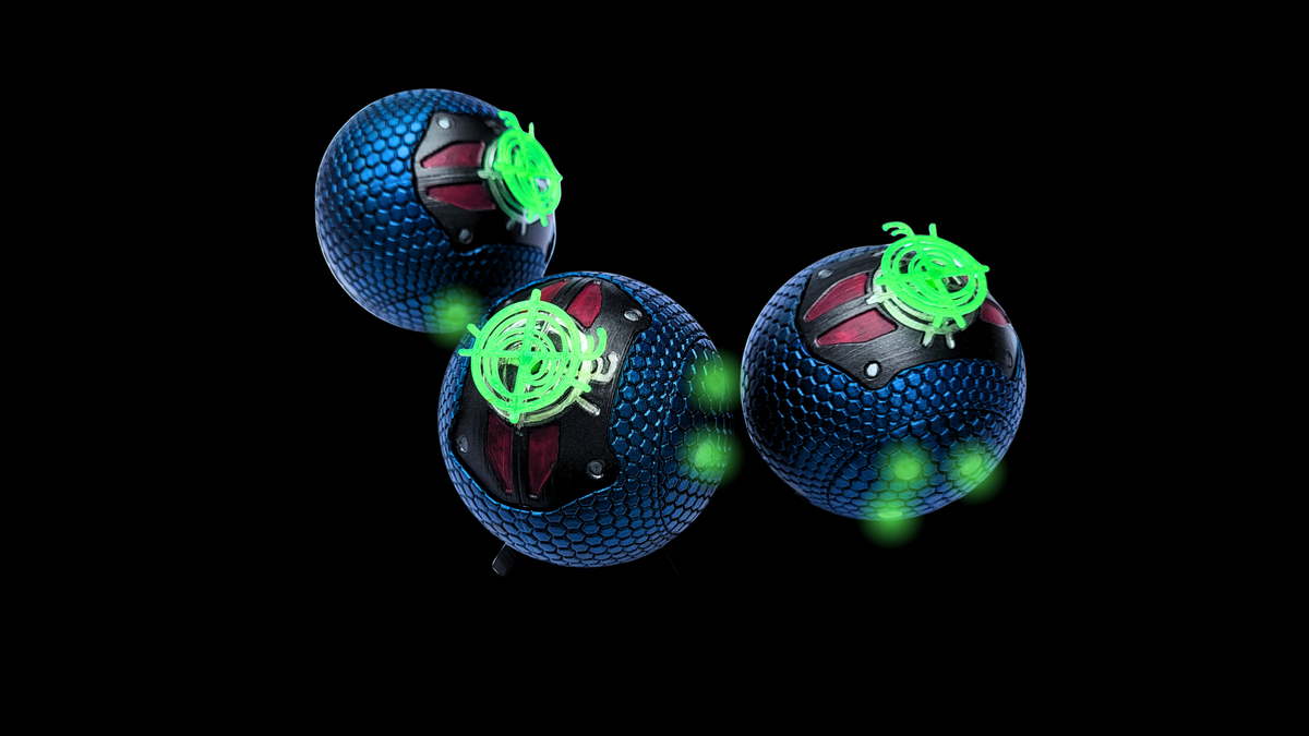 Halo Covenant Plasma Grenade Replica – LED Illuminated