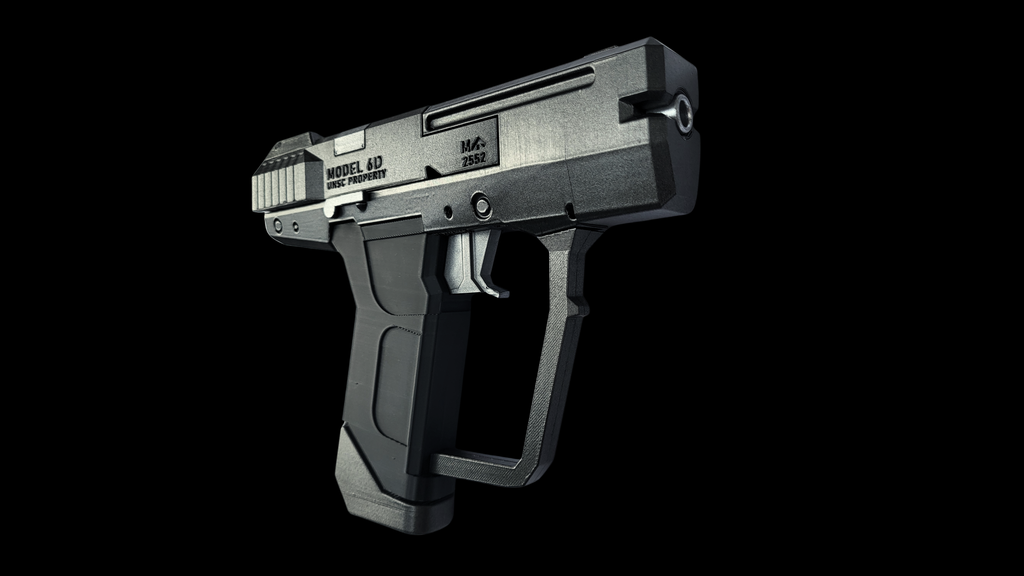 Halo 2 inspired Magnum with Lights!