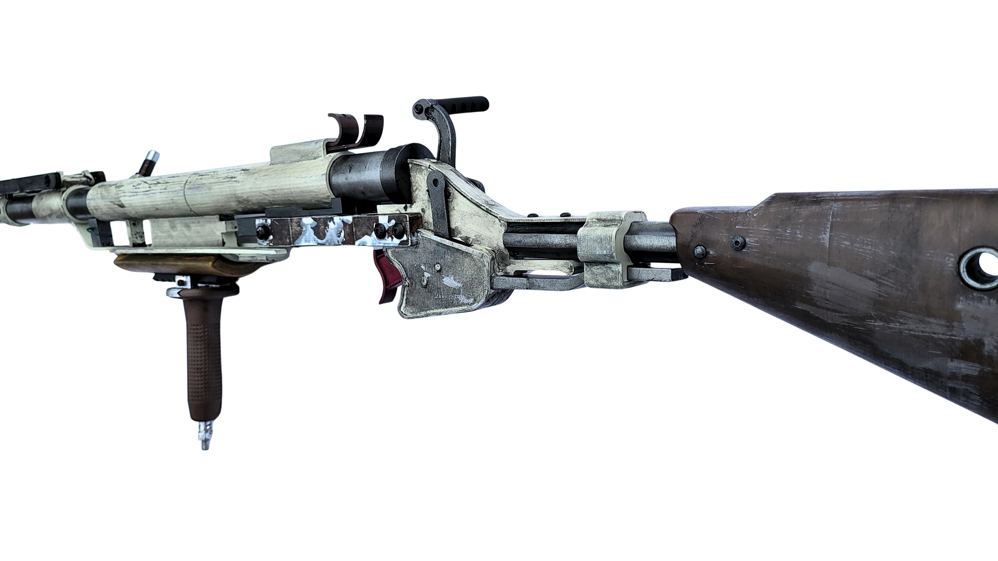 Arc Raiders inspired Ferro Rifle with working Breack Action