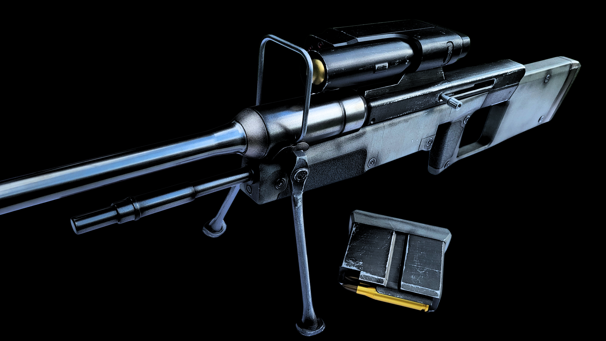 Halo CE Sniper Rifle with SHELL EJECTION