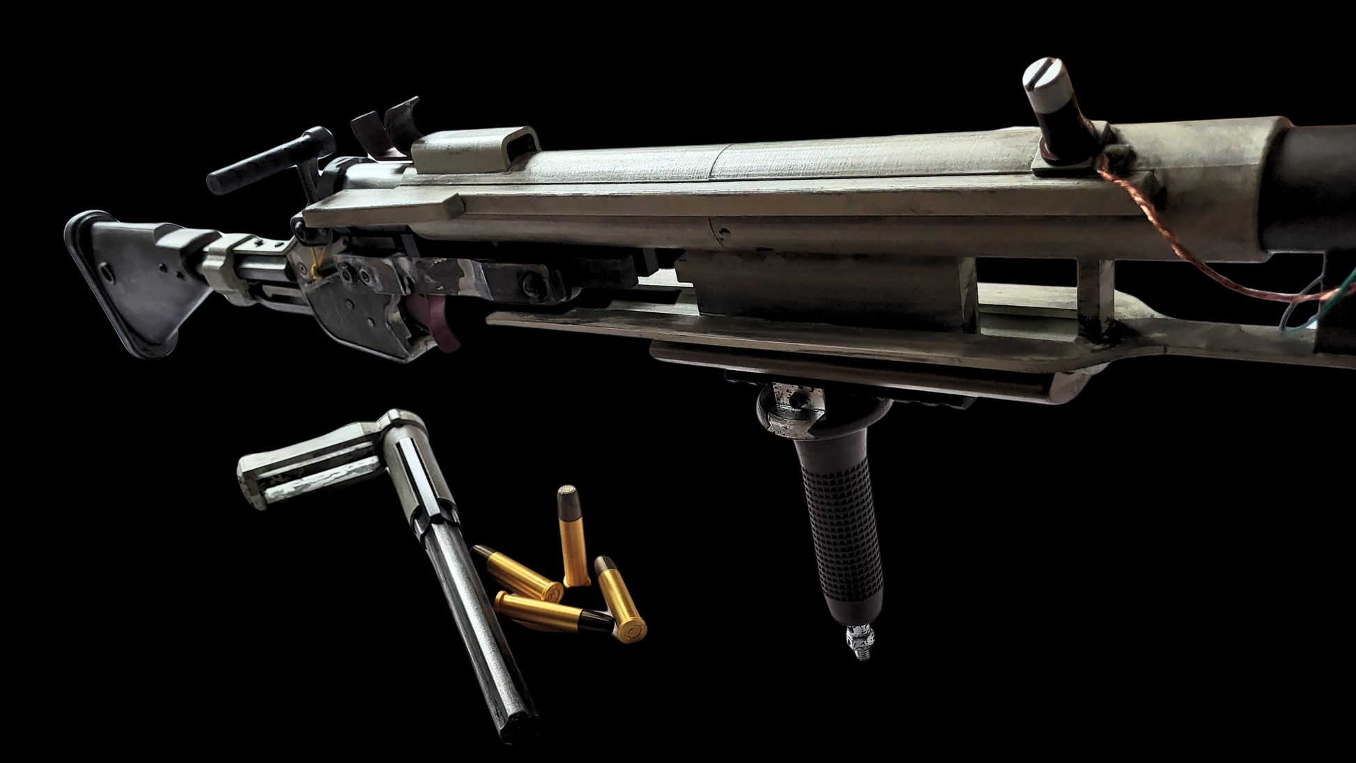 Arc Raiders inspired Ferro Rifle with working Breack Action