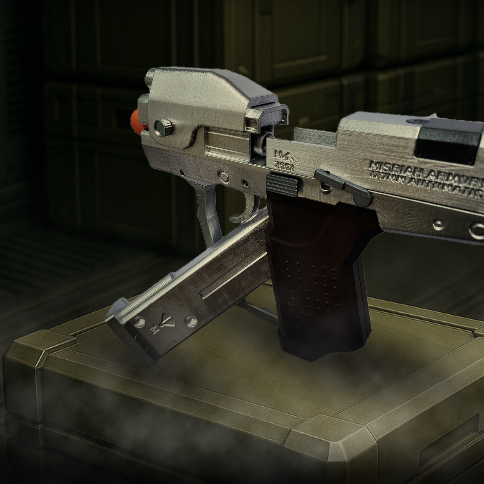 Iconic Halo M6 Magnum Replica - MOVING PARTS, ILLUMINATION!